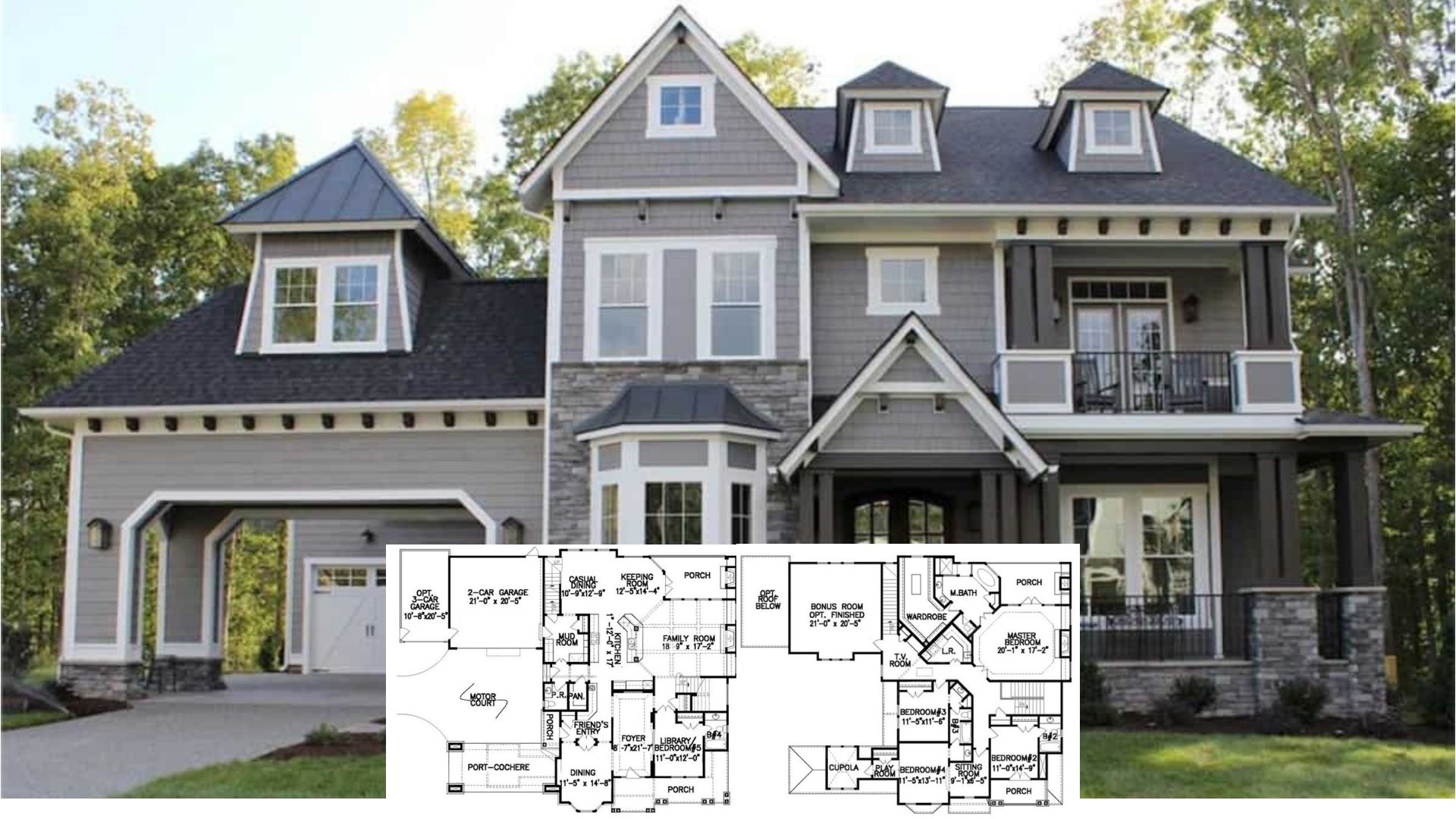 10 Five-Bedroom Homes with Room to Roam in 3,000 to 4,000 Sq. Ft. of Space
