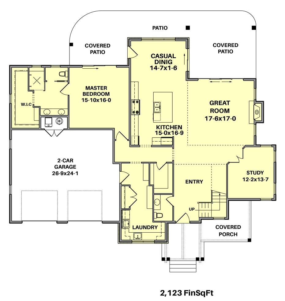 Explore the Spacious Open Layout with a Cozy Great Room