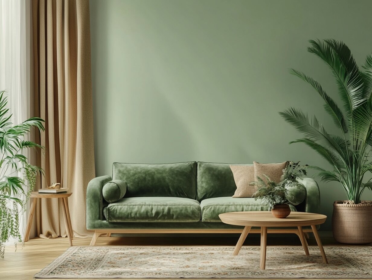 Fresh, Calm, and Inviting – 15 Green Living Room Ideas to Refresh Your ...