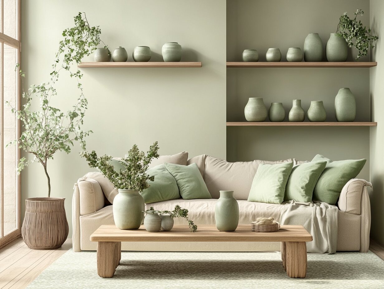 Fresh, Calm, and Inviting – 15 Green Living Room Ideas to Refresh Your ...