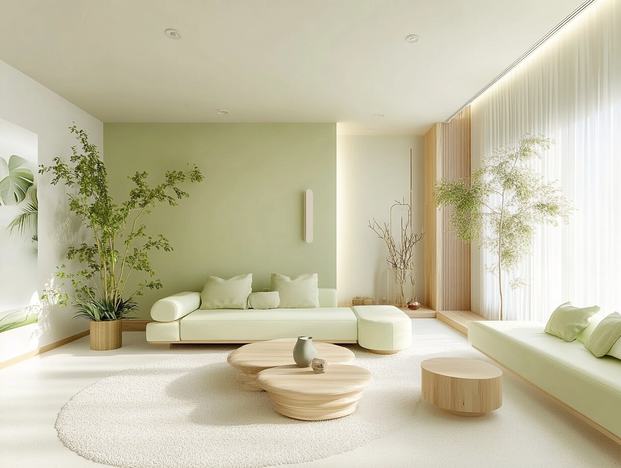 Fresh, Calm, and Inviting – 15 Green Living Room Ideas to Refresh Your ...