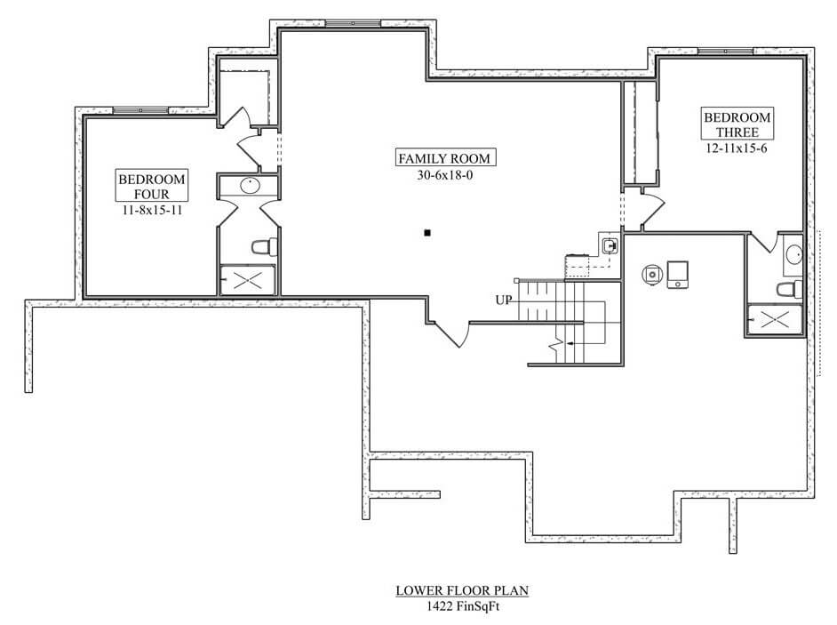 Lower Level Floor Plan