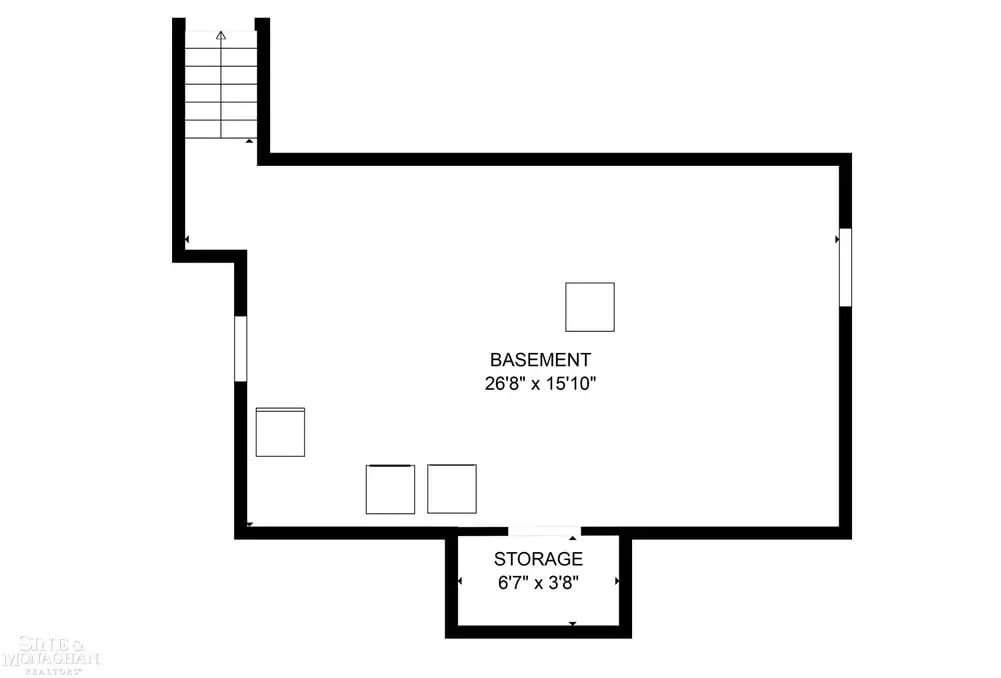 Lower Level Floor Plan