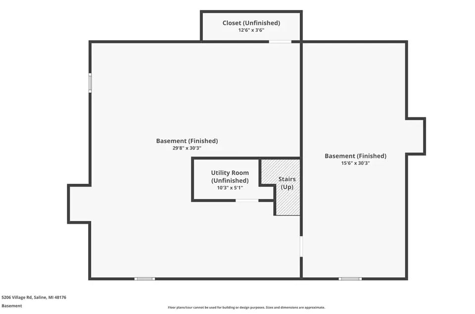 Lower Level Floor Plan