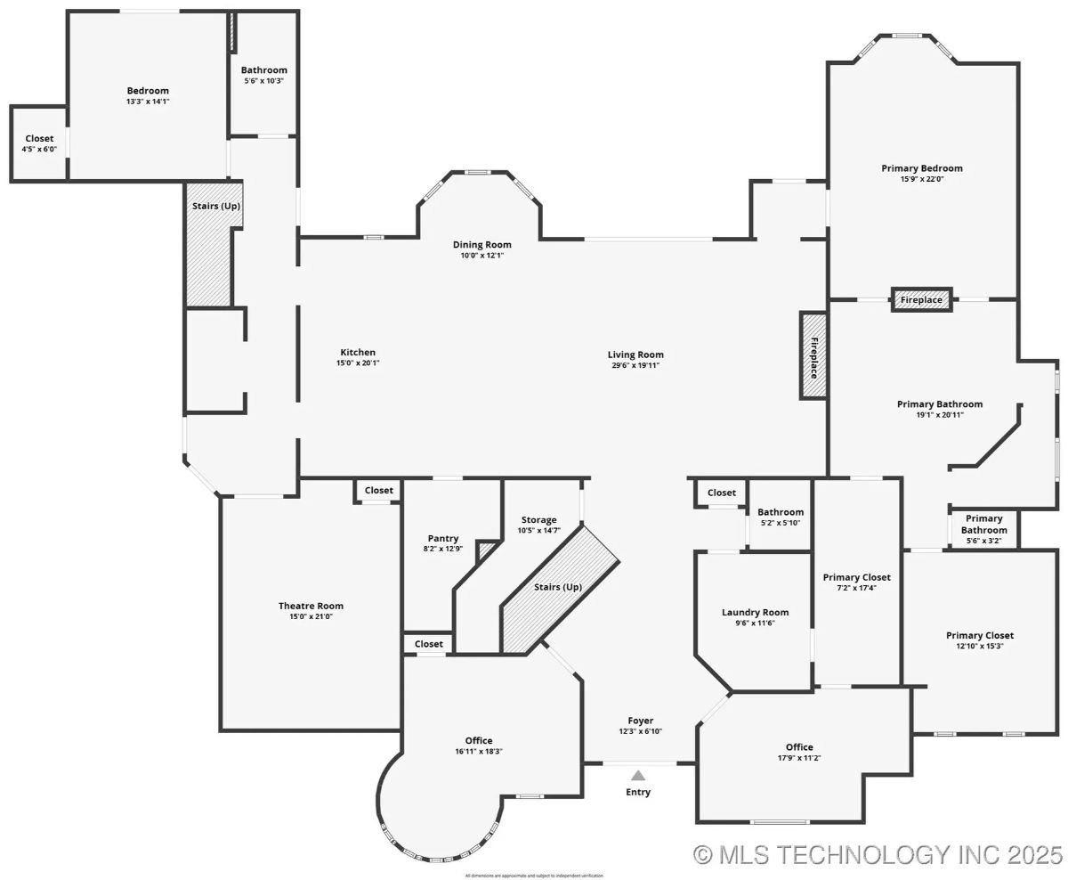 Main Level Floor Plan