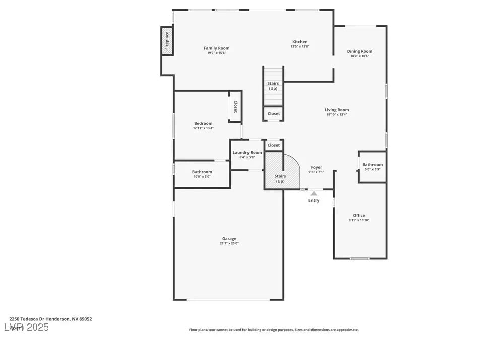 Main Level Floor Plan