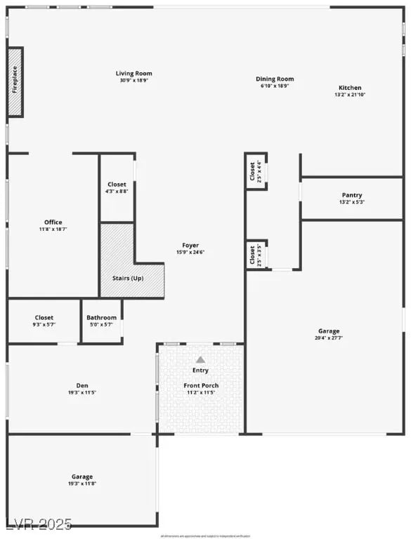 Main Level Floor Plan