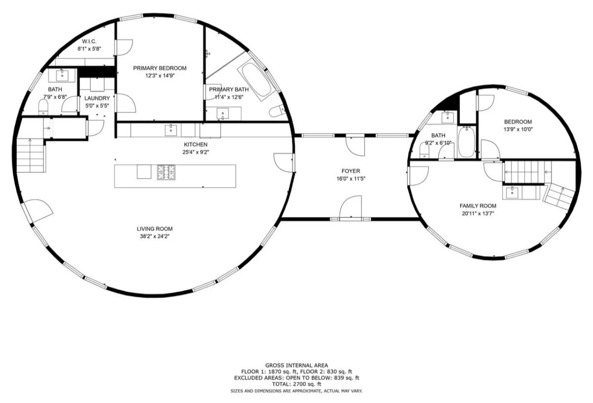 Main Level Floor Plan
