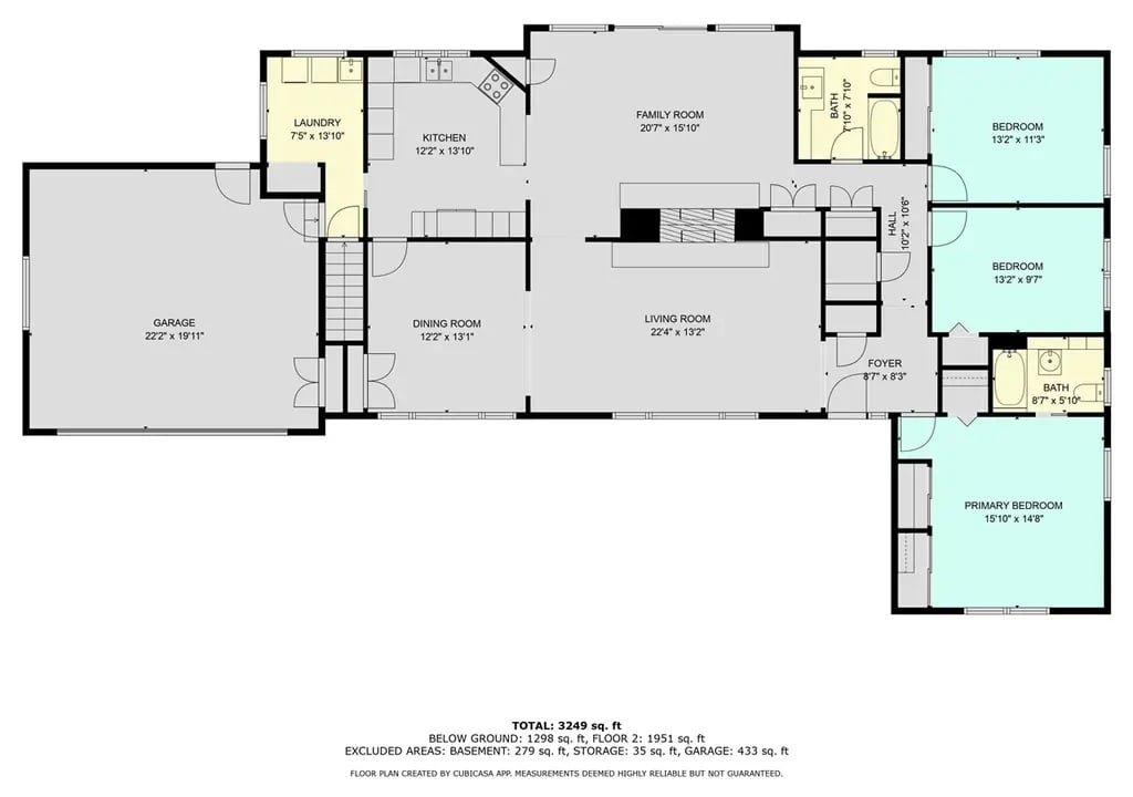 Main Level Floor Plan