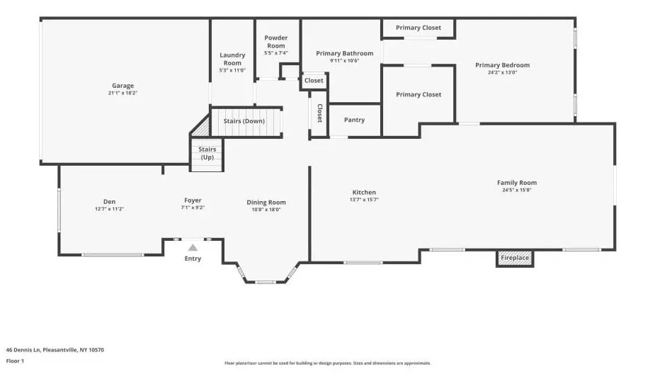 Main Level Floor Plan
