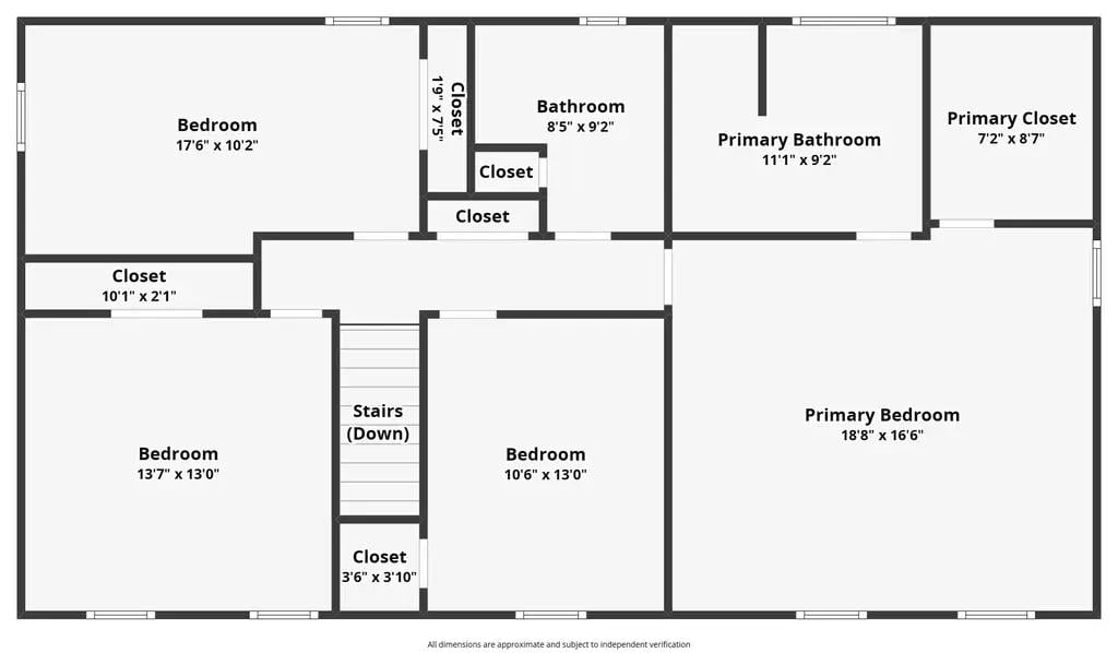 Second Level Floor Plan