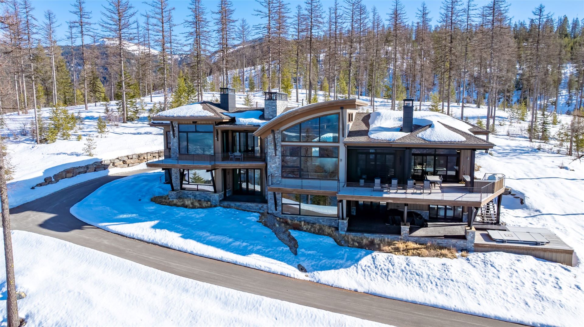 6,240 Sq. Ft. Mansion in Whitefish, MT ($10,500,000)
