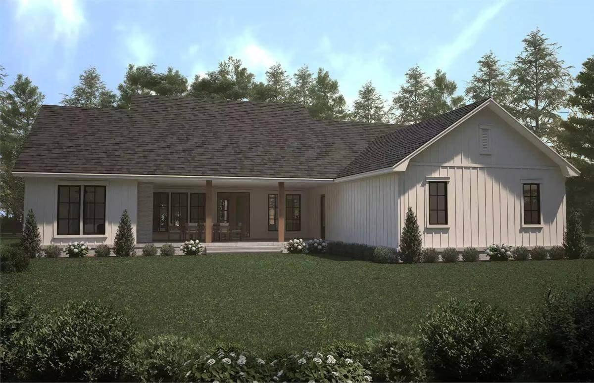 Classic Ranch-Style Home with Board and Batten Siding
