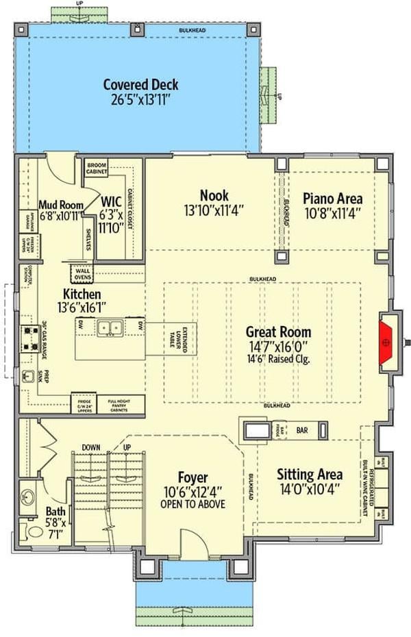 Explore the Spacious Main Floor with a Versatile Great Room and Nook