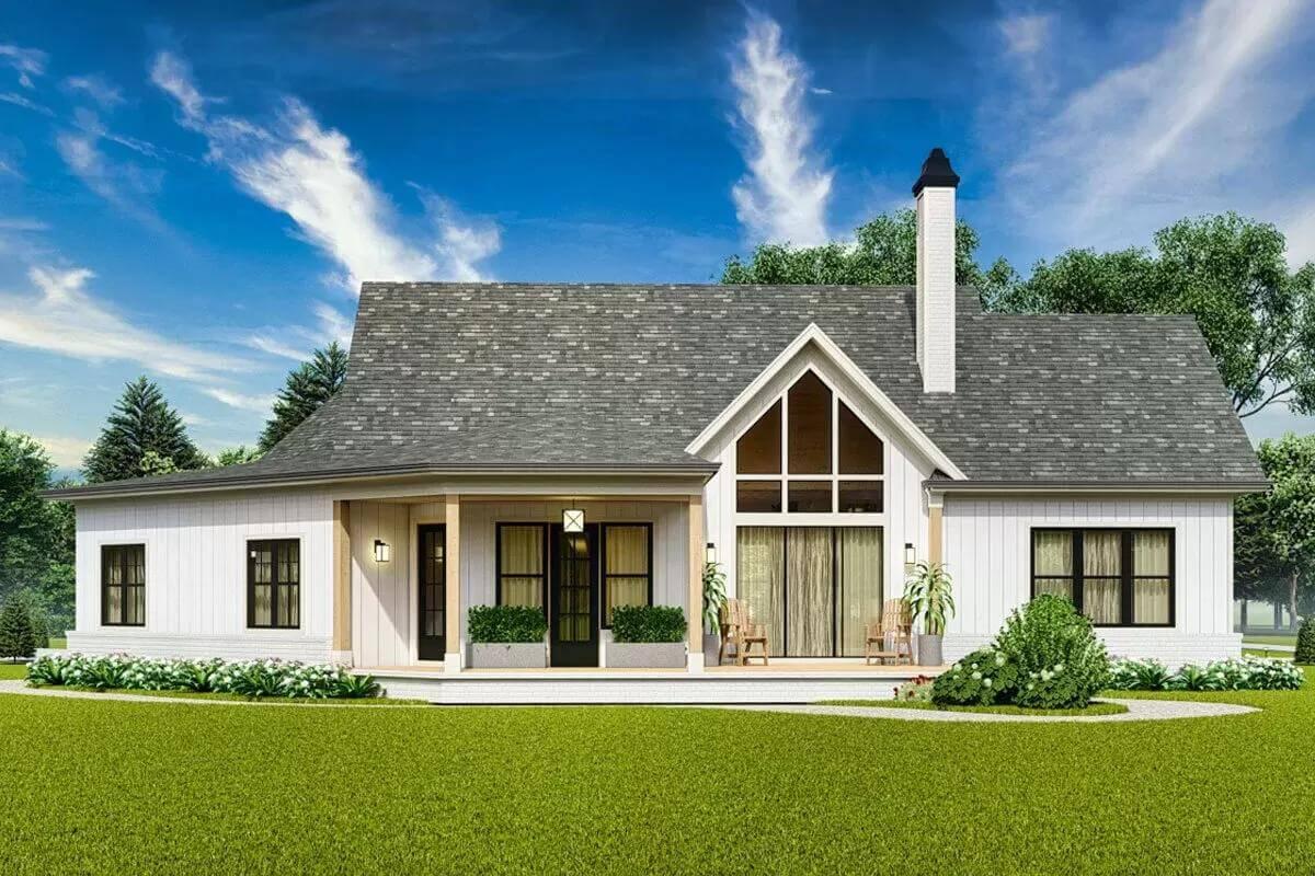 Mid-Century Twist on a Modern Farmhouse