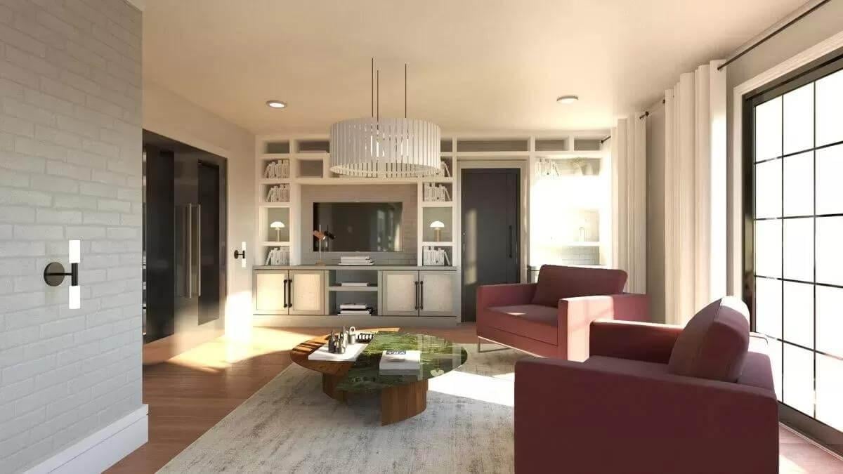 Explore the Minimalist Design Featuring Bold Color Accents