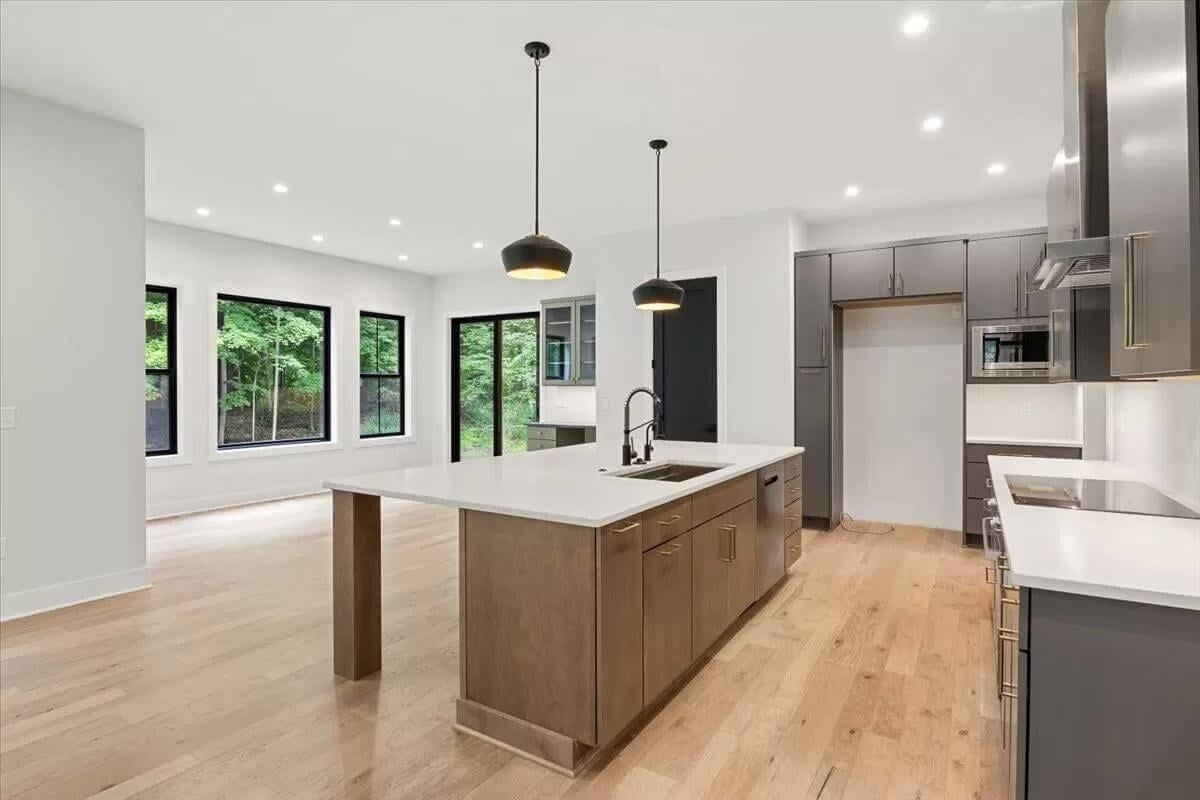 Open Kitchen with Views That Steal the Show
