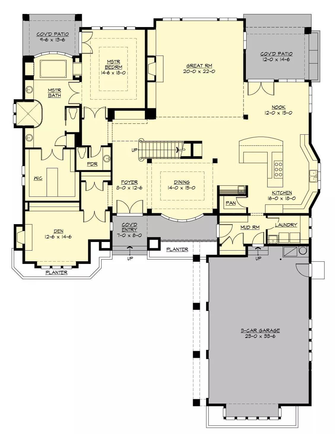 Explore the Spacious Open Floor Layout with Its Elegant Great Room