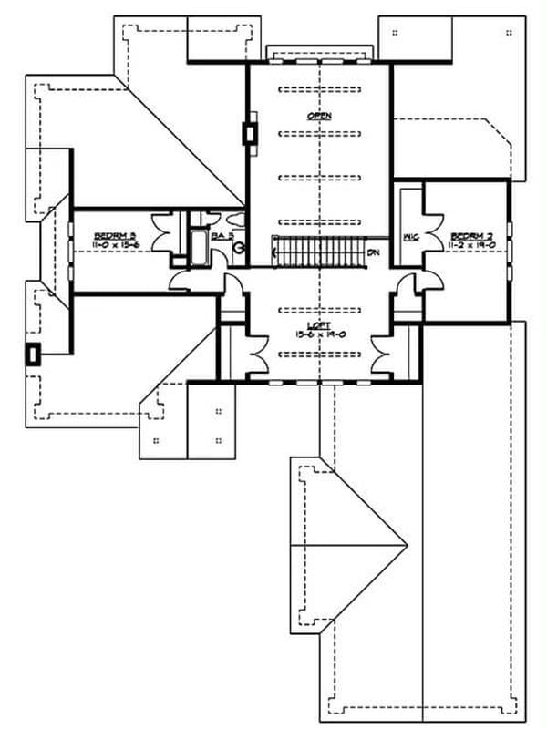 Upper Level with Loft and Well-Sized Bedrooms