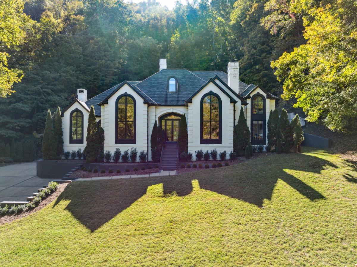 Modern 5-Bedroom French Country Home with Attic and Multiple Bars (8,299 Sq. Ft. Floor Plan)