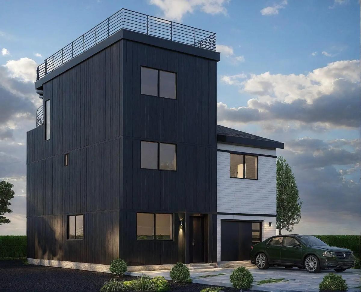 Contemporary 3-Bedroom Home with Flex Space and Rooftop Deck (2,213 Sq. Ft. Floor Plan)