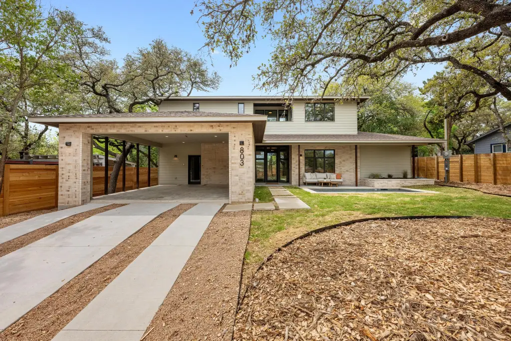 Mid-Century Modern 4-Bedroom Home with Open Floor Plan and Covered Patio (2,950 Sq. Ft. Floor Plan)