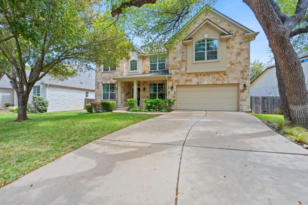 5-Bedroom Transitional-Style Home with Open-Concept Living and Covered Patio (3,698 Sq. Ft. Floor Plan)