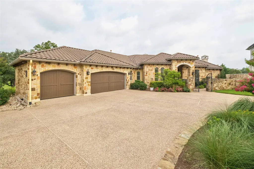 Mediterranean-Style 4-Bedroom Home with Covered Back Patio and 3-Car Garage (3,457 Sq. Ft. Floor Plan)