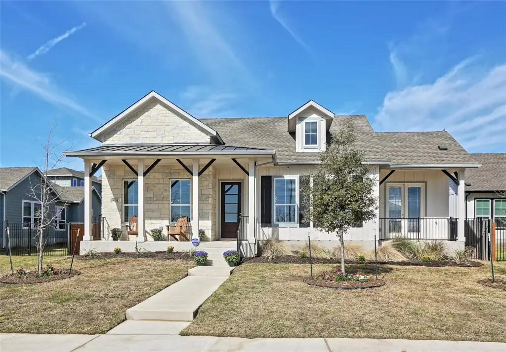 Modern Farmhouse 3-Bedroom Home with Front Porch and Covered back Patio (2,423 Sq. Ft. Floor Plan)