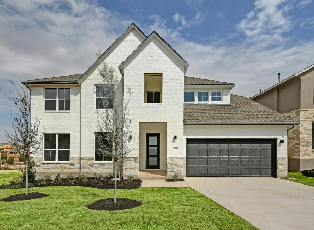 Transitional Modern 4-Bedroom Home with Covered Patio and 3-Car Tandem Garage (3,436 Sq. Ft. Floor Plan)