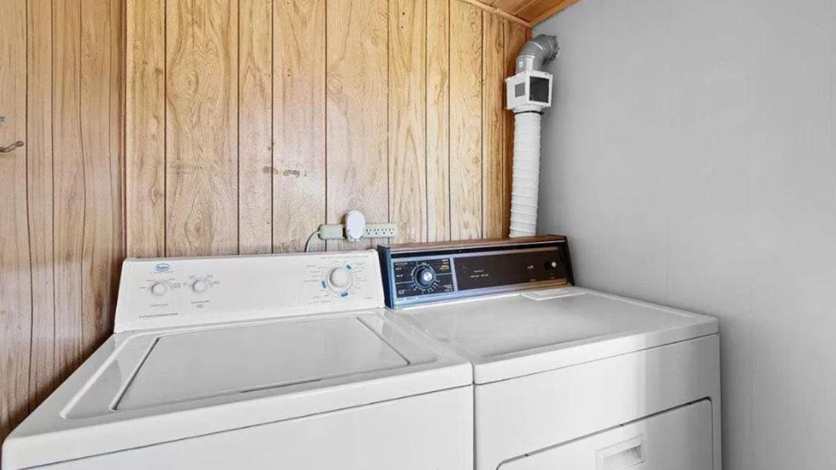 Step Back in Time with This Retro Laundry Setup