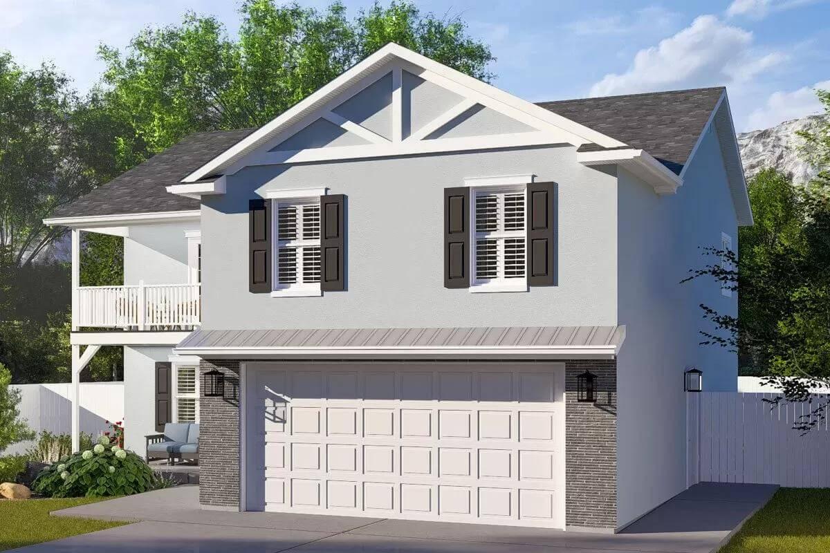 Spot the Classic Craftsman Details with Those Bold Shutters