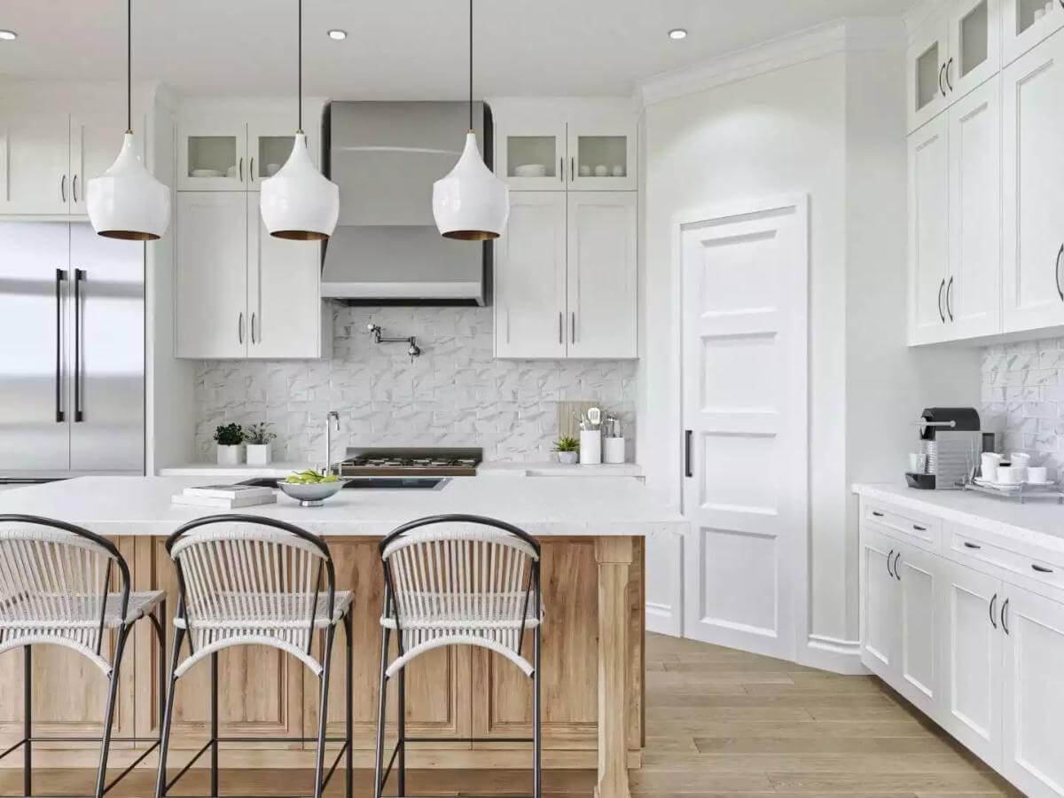 Modern Touches Meet Classic Craftsmanship in This Kitchen