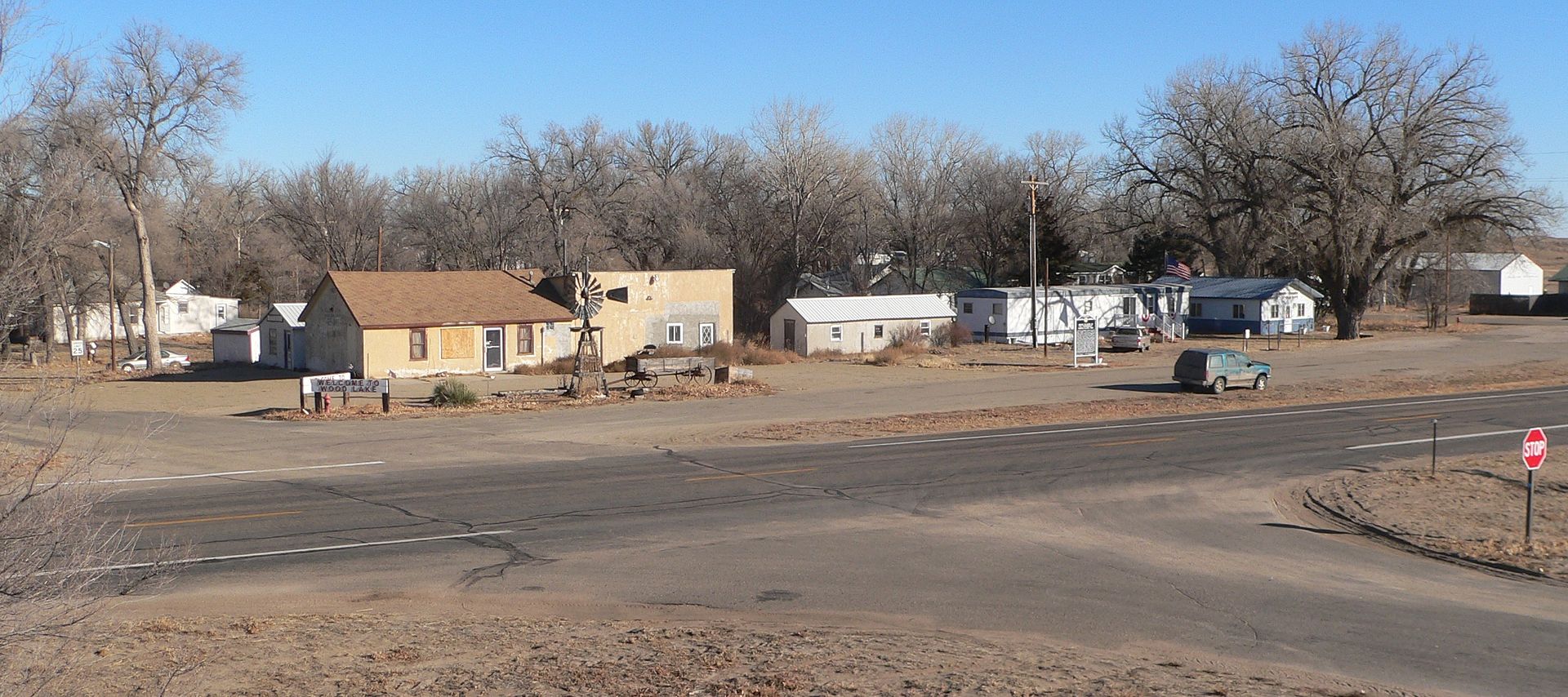 Wood Lake Town Image
