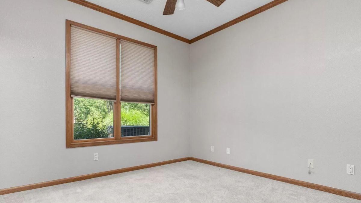 Room with Neutral Palette and Classic Wood Accents