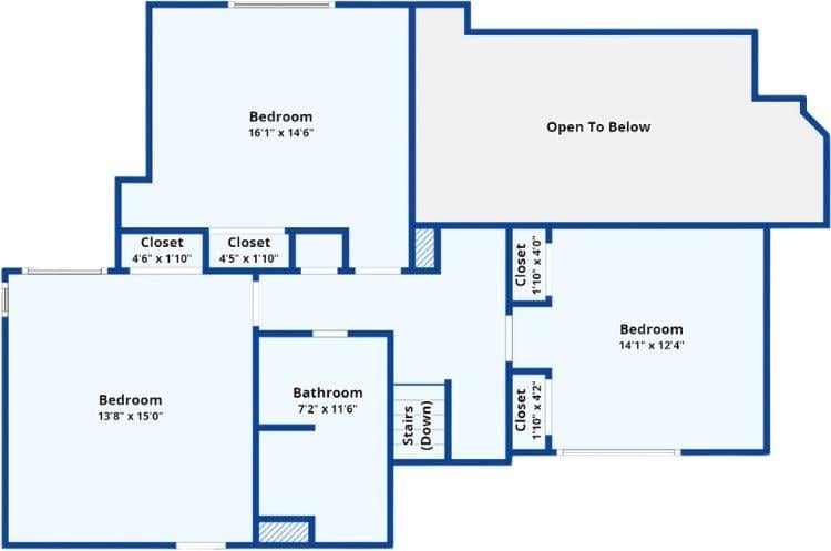 Discover the Clever Use of Space in This Upper-Level Floor Plan