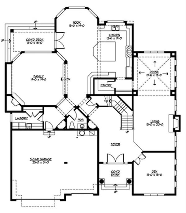 Explore the Flow of This Functional Main Floor Plan