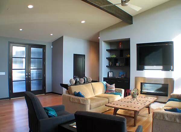 Explore the Modern Flair of This Living Room