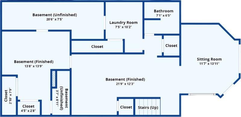 Uncover Space and Utility in This Craftsman Basement Floor Plan