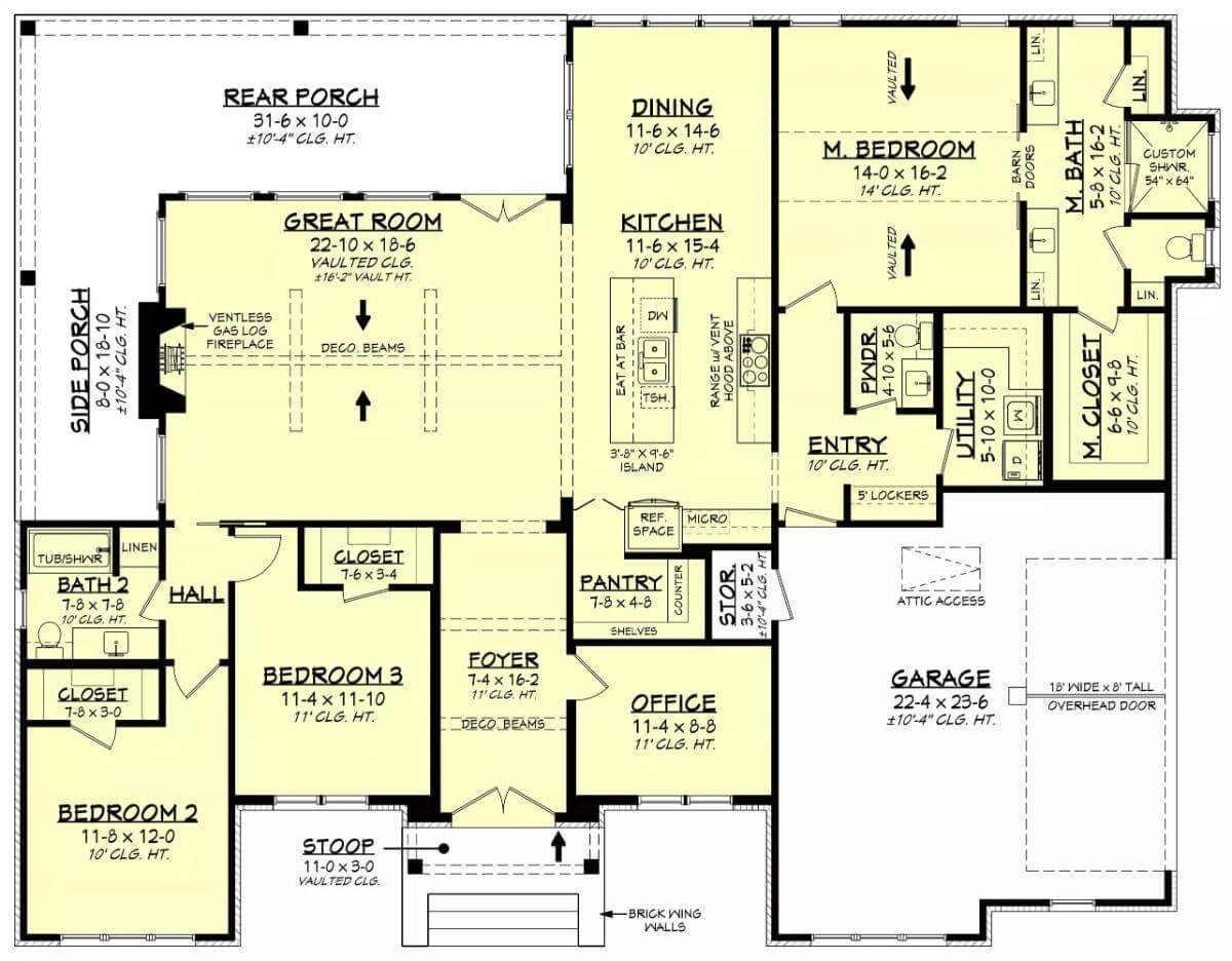 Functional Layout with Great Room as the Heart