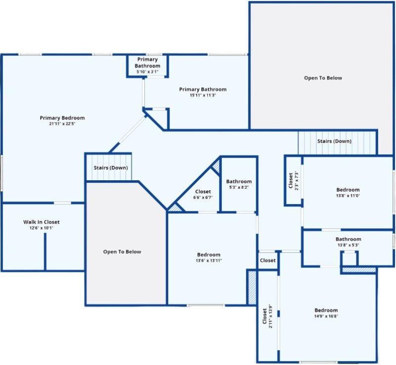 Second-Floor Sanctuary with a Spacious Primary Suite