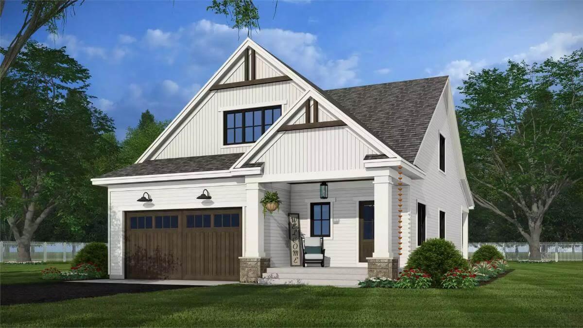 Classic Craftsman Exterior with a Thoughtfully Designed Porch