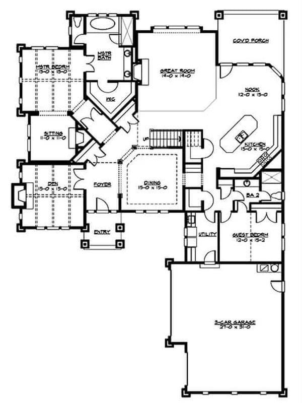 Exploring the Practical Layout with a Spacious Great Room and Nook