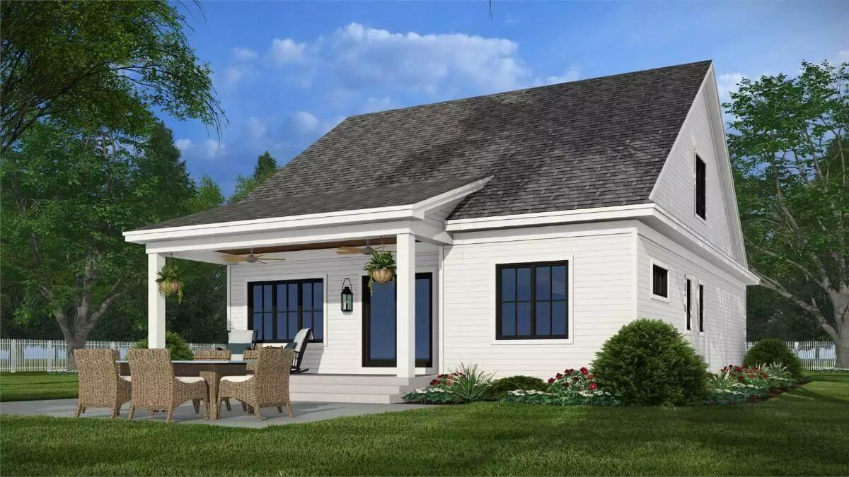 Wow, Look at the Spacious Backyard Patio! It