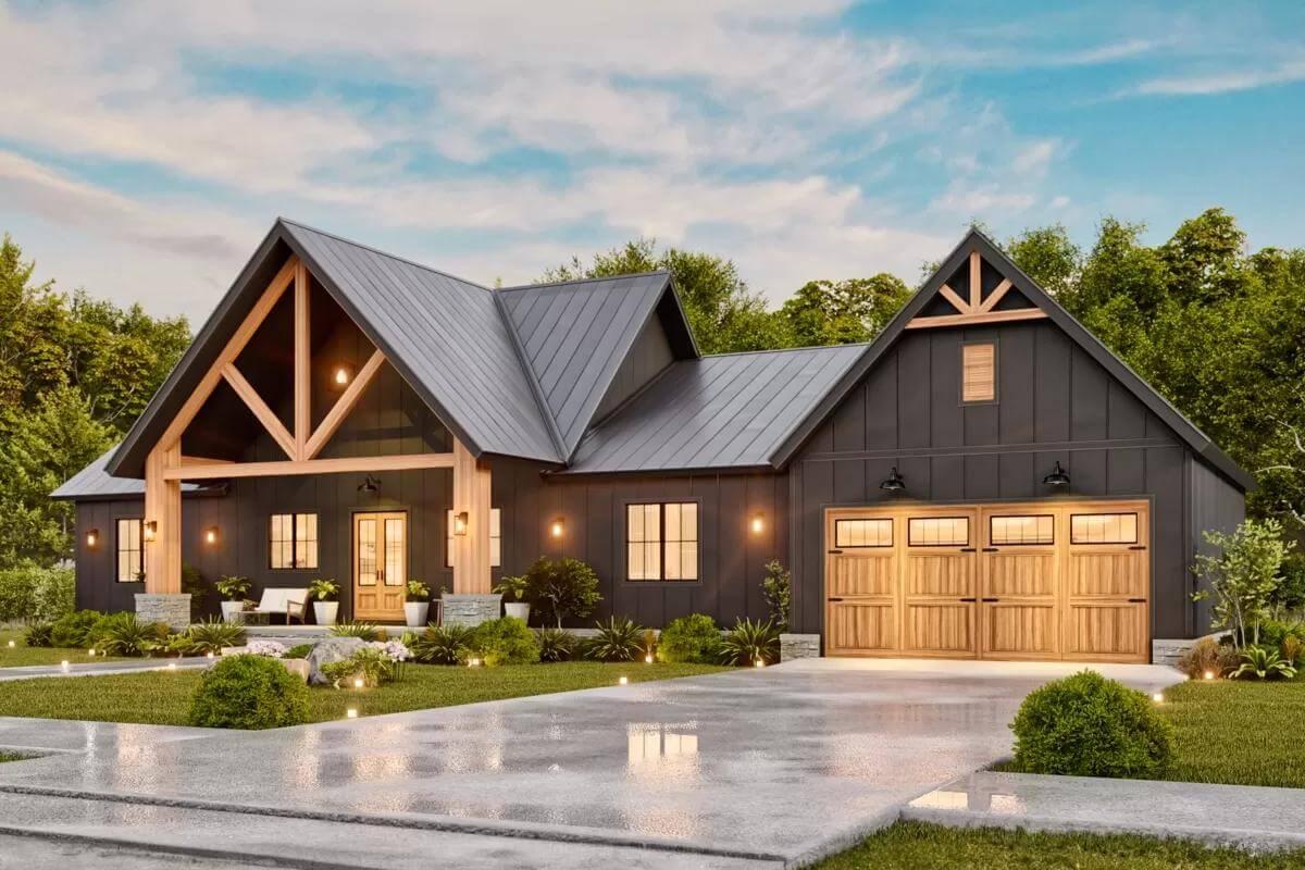 Wow, Look at Those Bold Trusses and Clean Lines!