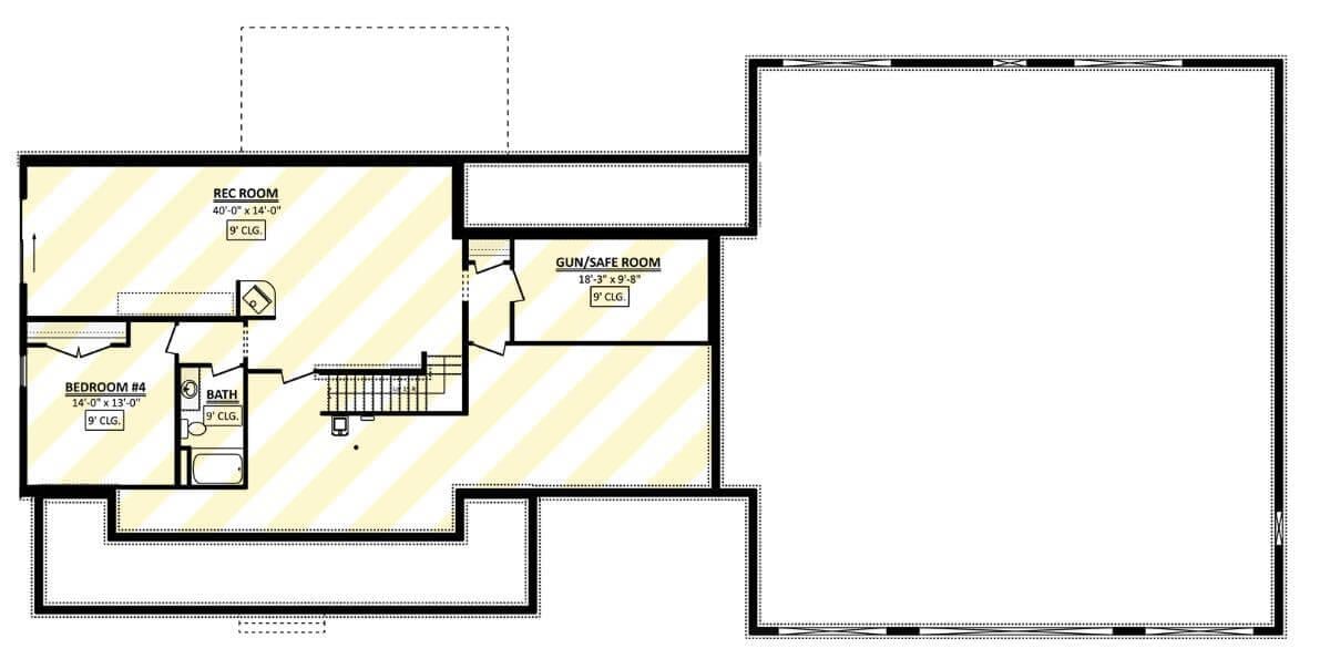 Check Out the Versatile Basement with a Huge Rec Room