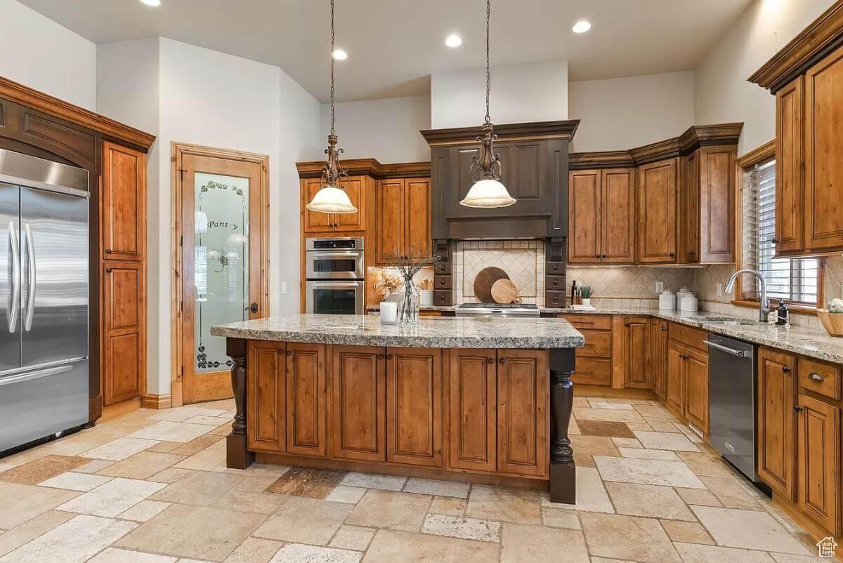 Spot the Detailed Woodwork in This Craftsman Kitchen