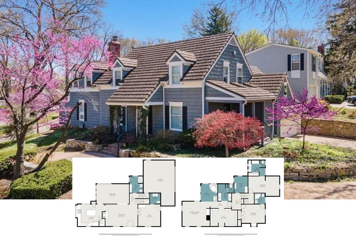 Cape Cod-Style Home with 4 Bedrooms and Finished Basement (3,136 Sq. Ft. Floor Plan)