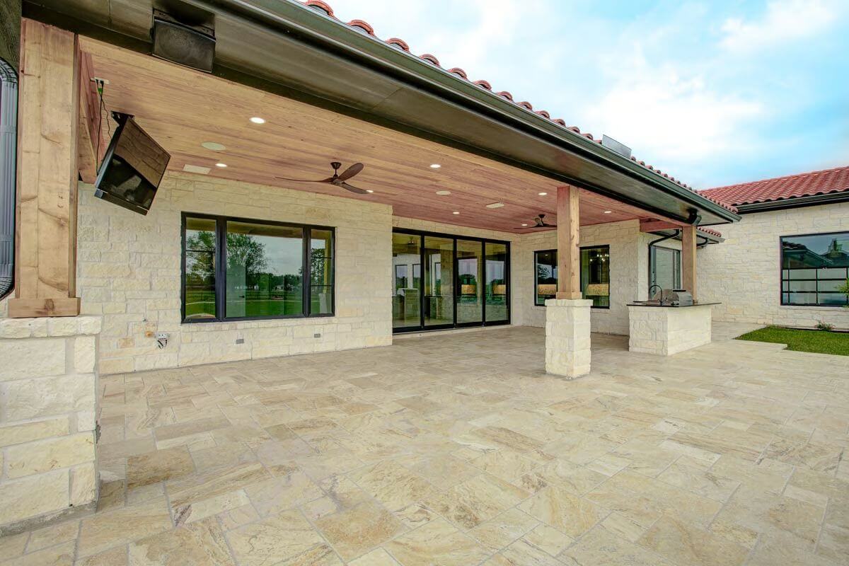 Rear Patio