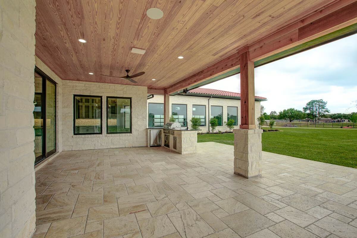 Rear Patio